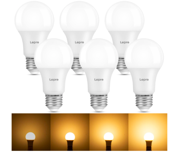 Les ampoules LEDs sont proposer aujourd'hui dans toute la gamme des lampes à incandescence  - doc. Amazon