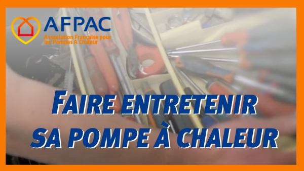 Faire entretenir sa pompe à chaleur