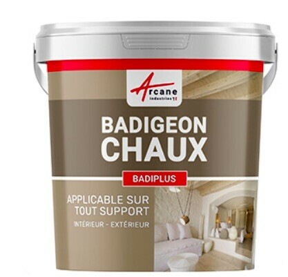 La peinture à la chaux (badigeon) tient-elle sur n'importe quel fond?... doc. Arcane