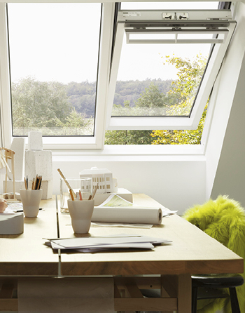 La qualité de l'éclairage naturel est essentielle pour bien travailler - doc. VELUX