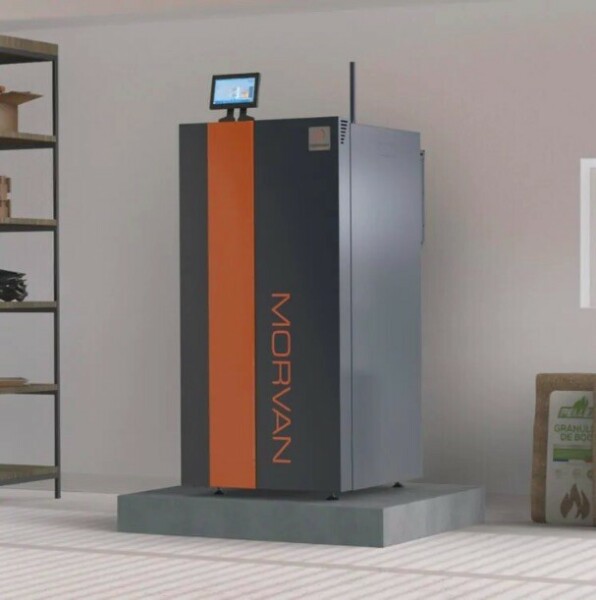 La nouvelle chaudi&egrave;re Morvan (GM EKO), fabriqu&eacute;e en France, au fonctionnement &eacute;conomique et simplifi&eacute;. - doc. Morvan