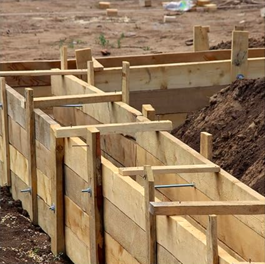 Un coffrage bois demande une huile de d&eacute;coffrage sp&eacute;cifique - doc. Sika