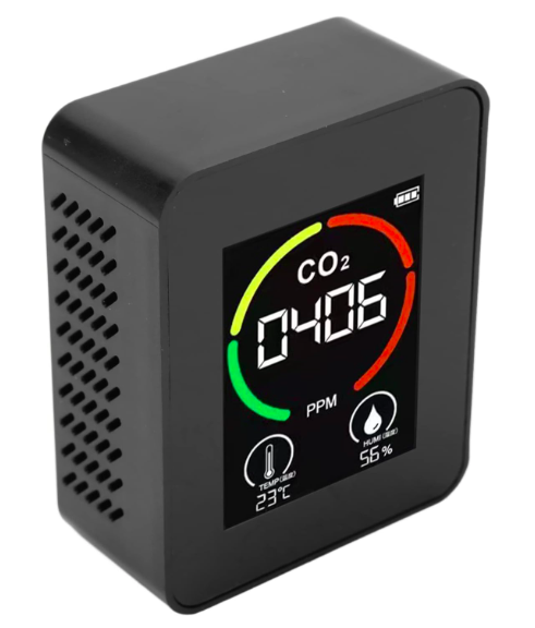 Les détecteur de qualité de l'air sont compacts, dicrets et efficaces. Leur coût est modique - doc. Amazon