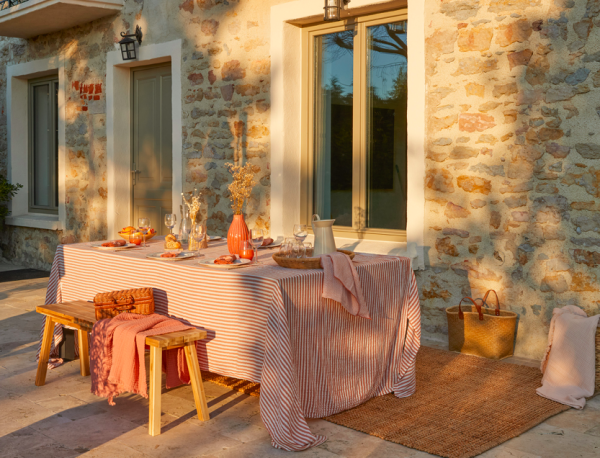 Linge de maison &agrave; l'ext&eacute;rieur : tendances