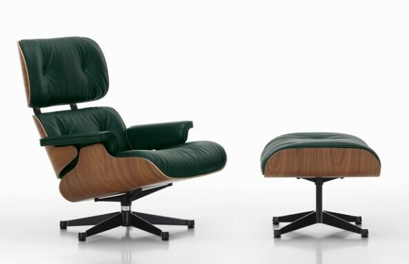 Le célèbre Lounge Chair Eams réédité par Vitra - doc.Vitra