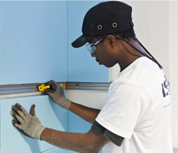 Pose de panneaux sous vide Isovip - doc. Isover