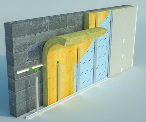 L'isolation des murs par l'int&eacute;rieur est l'une des priorit&eacute;s - doc. GEDIMAT