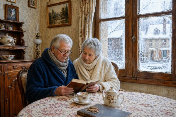 Les personnes &acirc;g&eacute;es sont les premi&egrave;res victimes des passoires thermiques - cl. N.C.