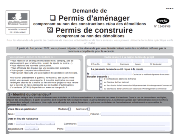 La prescription pénale des infractions au permis de construire est de 6 ans et de 10 ans en matière civile.