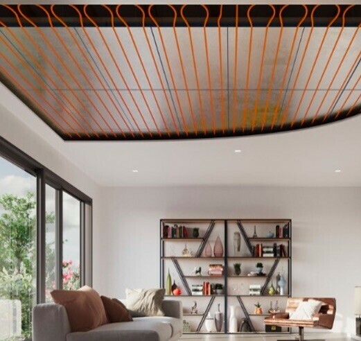Plafond chauffant-rafraichissant - doc. Cochebat