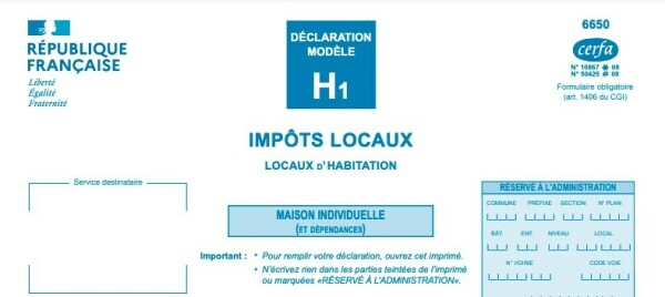 La déclaration de taxe d'habitation sur une résidence secondaire se fait avant le 1er juillet de l'année en cours.
