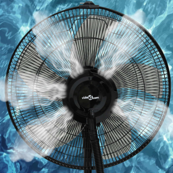 Le ventilateur brumisateur est une bonne solution de rafraîchissement des personnes - doc. Conforama