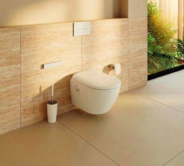 Le WC lavant-s&eacute;chant Saniwash de SFA - doc. SFA